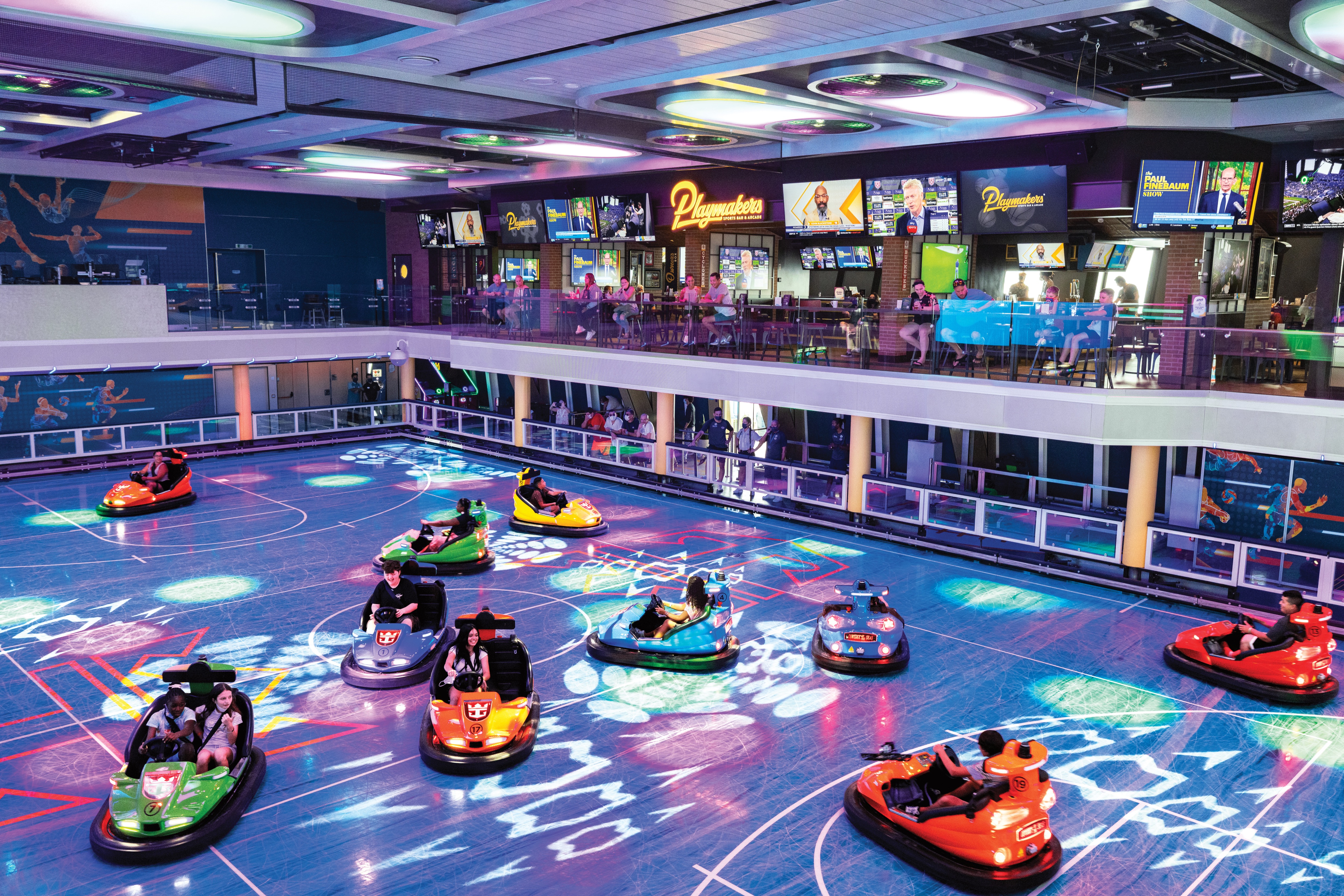 Odyssey of the Seas - Dodgem Cars